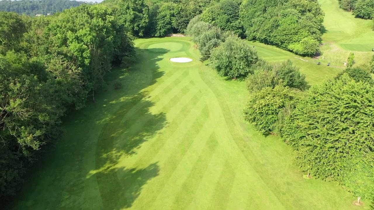Clevedon Golf Club, Shot while on location with PGA EuroPro Tour.