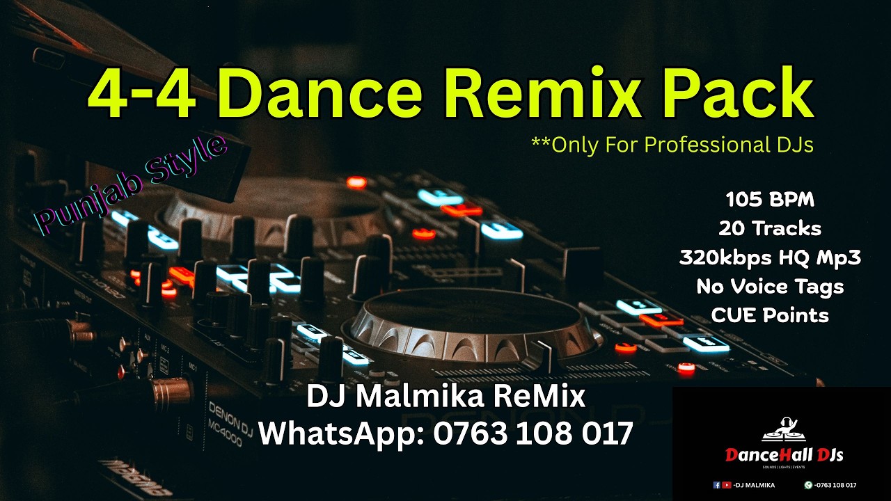 4-4 Dance Remix Pack (sale)