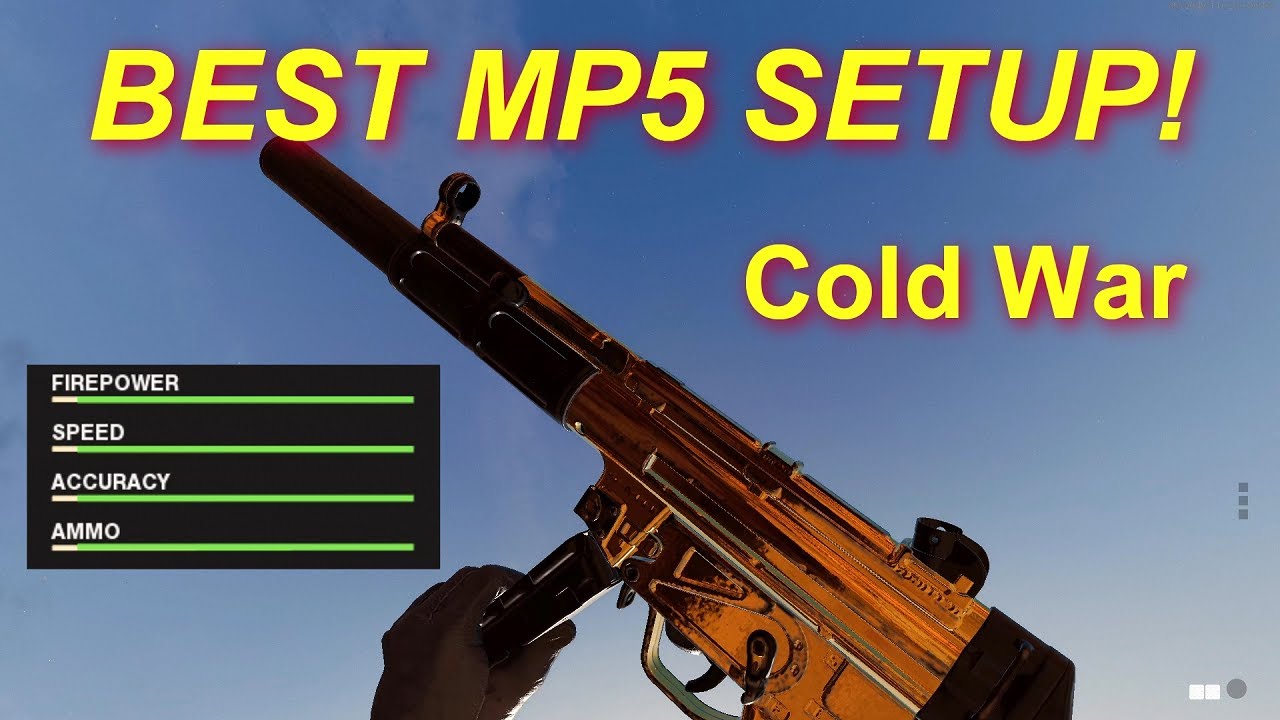 The BEST MP5  Setup and Class in Cold War!! - Most OVERPOWERED Attachments Explained