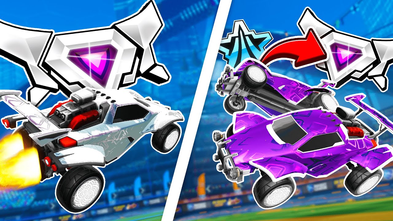 Twisty (SSL) vs *2* VAN ELKE RANK in Rocket League 😱