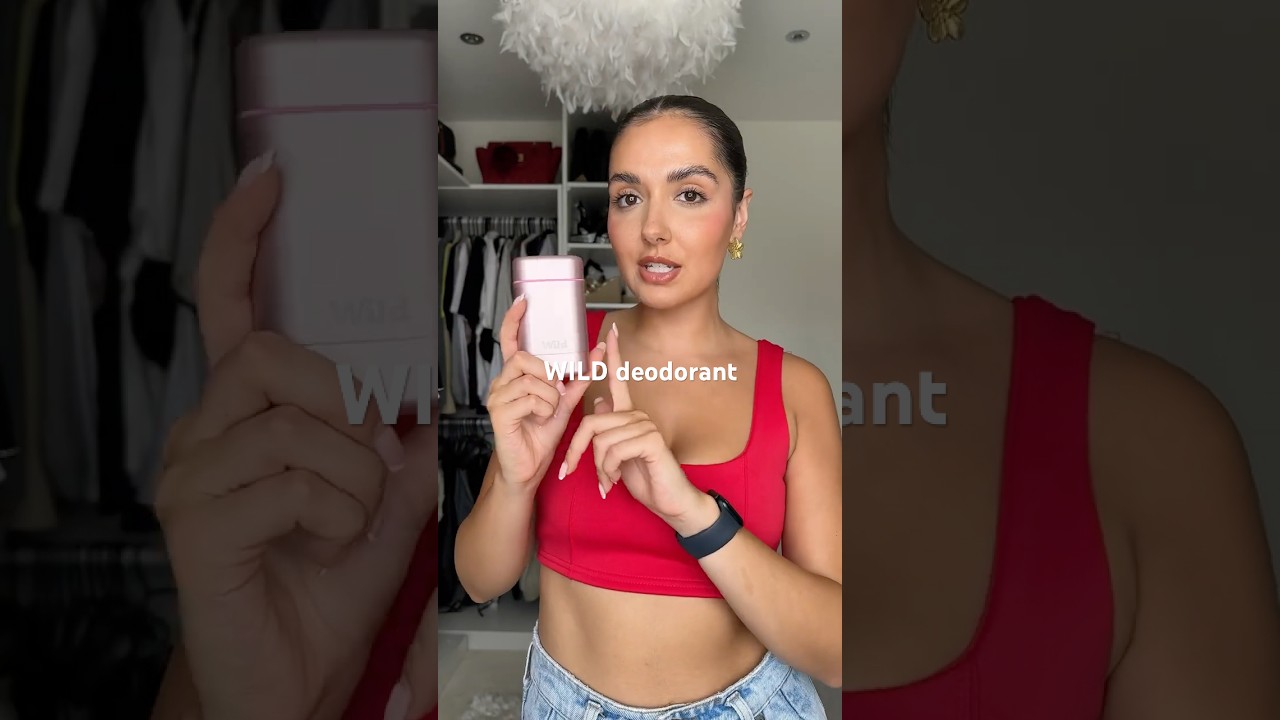 Wild deodorant is so so good #wilddeodorant #naturaldeodorant #allnaturaldeodorant #naturalcosmetics