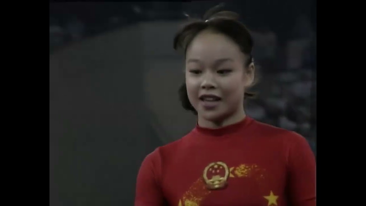 Yang Bo (CHN) 1992 Olympics TO FX [1080p60]