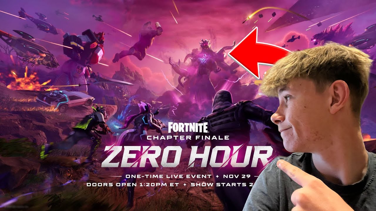 JaBrooq играет в Fortnite Zero Hour Event в прямом эфире!!