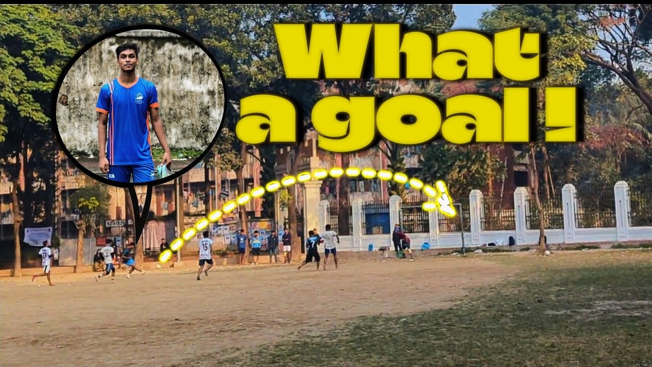 what a finishing 😳. Wonder kid Arambagh Academy's player.