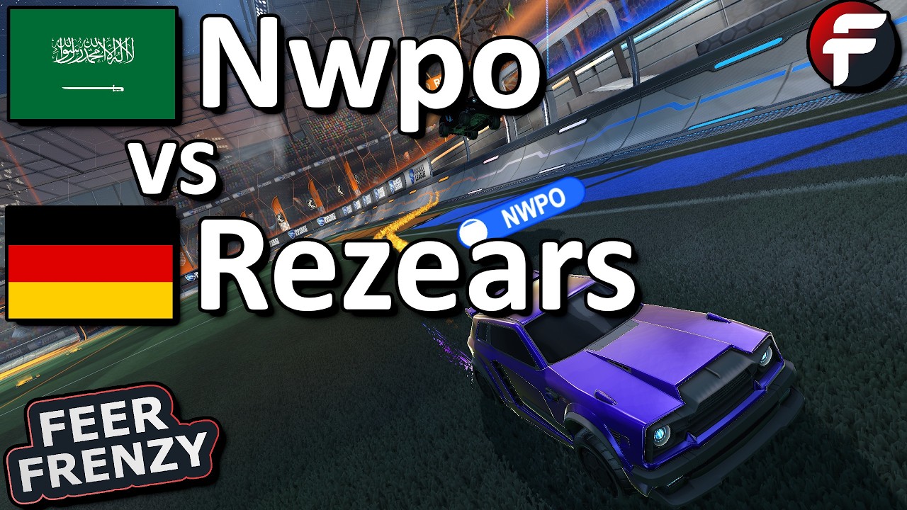 Nwpo vs Rezears ($1500 Playoffs Feer Frenzy Rocket League 1v1 Showmatch)