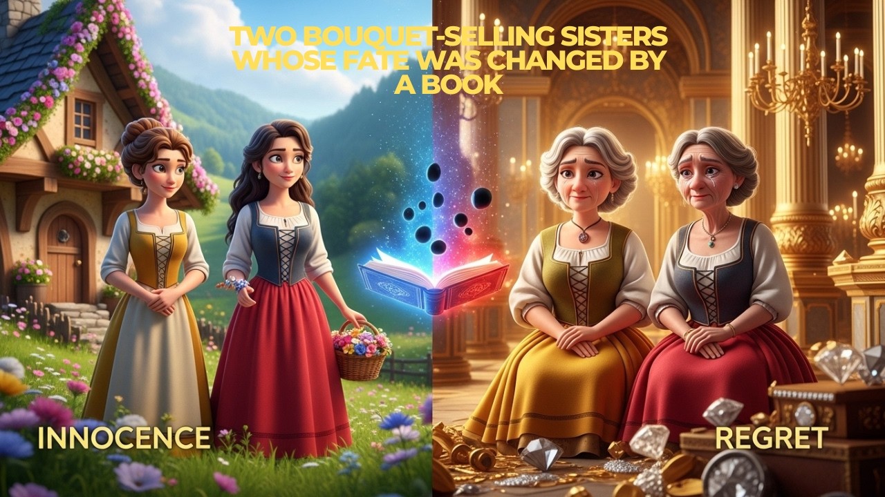 Две сестры, продающие букеты, чья судьба изменилась благодаря книге | Английские рассказы | Расск...