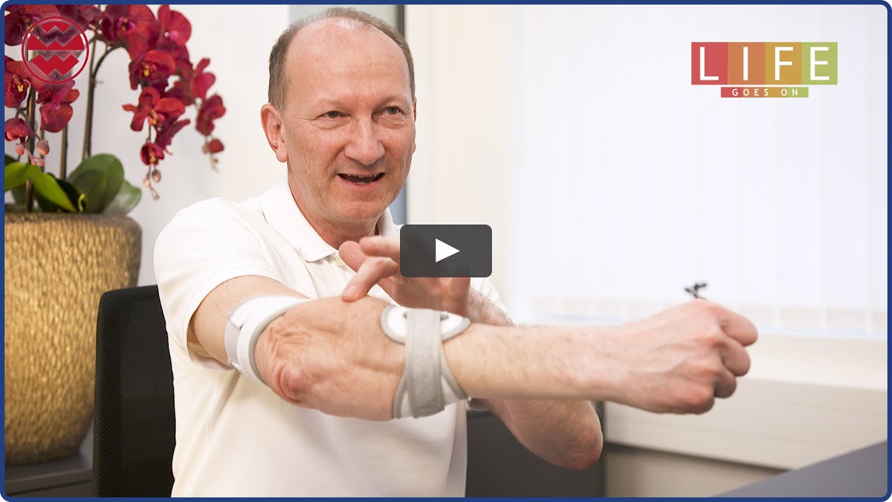 Welt der Wunder TV | Testbericht  zur Masalo Manschette gegen Tennisarm, Golferarm (Epicondylitis)