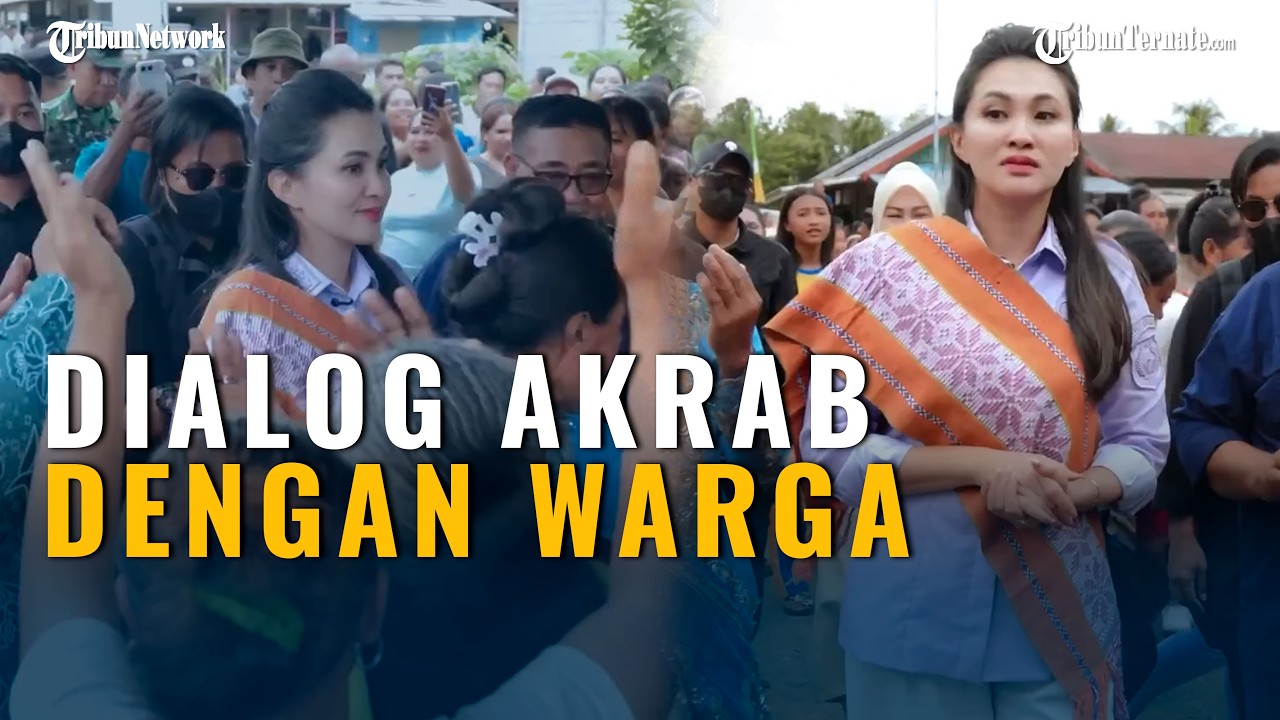 Telusuri Sejarah Desa Gulapapo, Gubernur Sherly Tjoanda Dialog Akrab dengan Warga