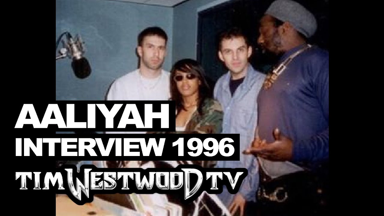 Aaliyah (R.I.P) with Westwood live in 1996! Speaking realness about her work in the industry