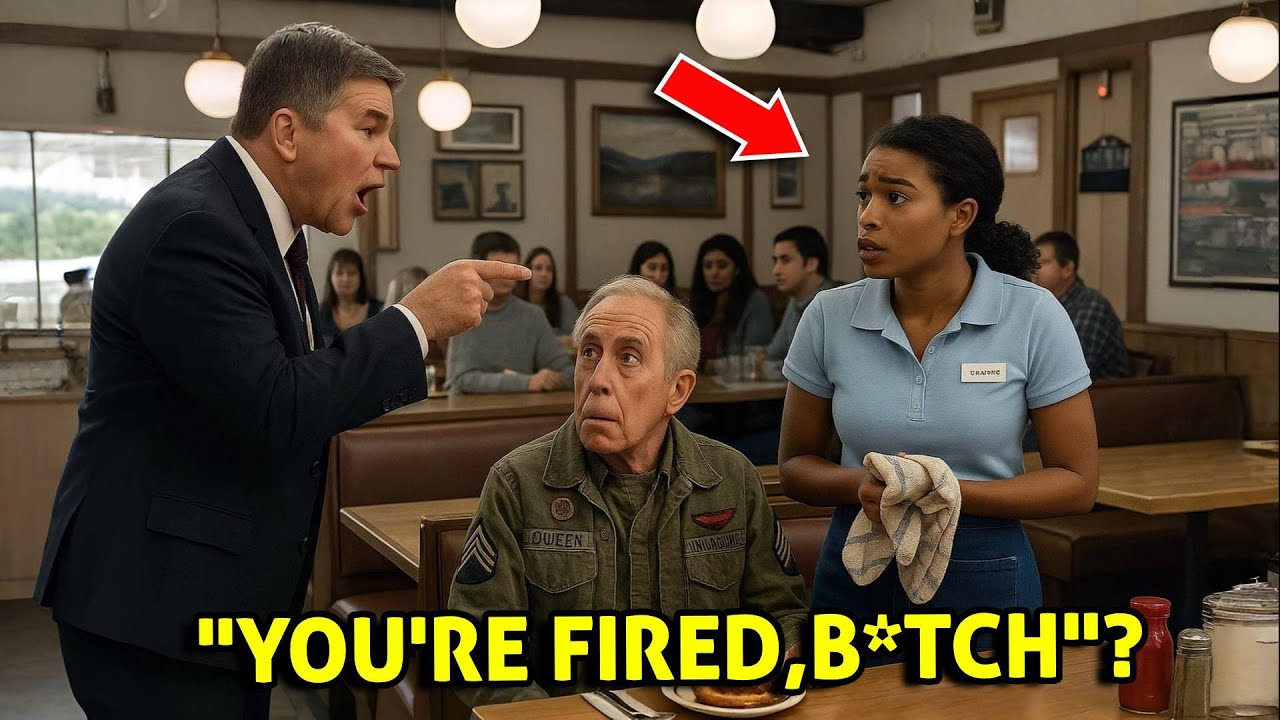 She Was Fired For Feeding An Old Veteran - Then 4 Marines Stormed The Café