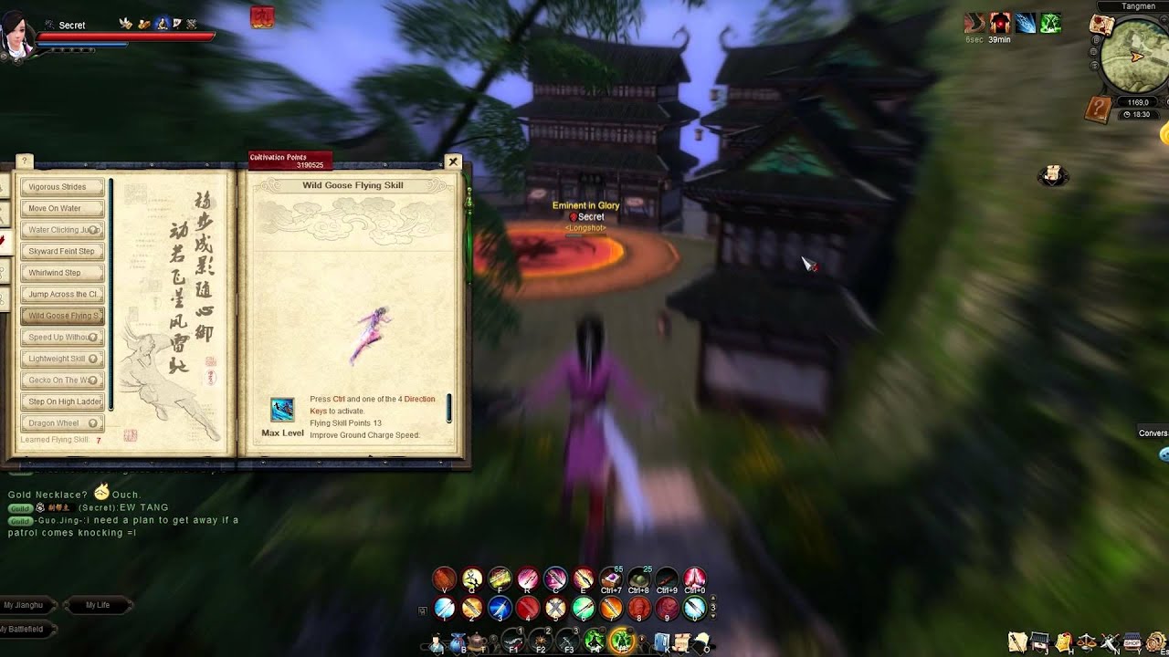 wena | Age of Wushu ♥ | Where To Get Flying Skills