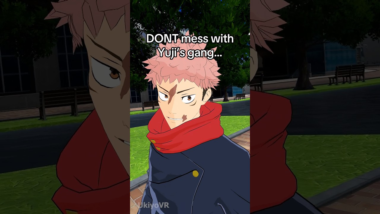 Don&rsquo;t mess with Yuji&rsquo;s gang&hellip; 😤 #jjk #jujutsukaisen #anime