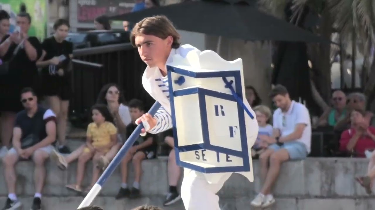 tournoi jeunes à la Saint Louis à Sète le 23 août 2024. Les lourds.