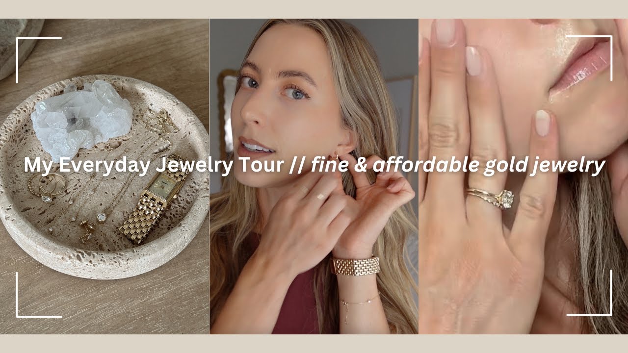 Everyday Jewelry Tour | Jewelry Collection | 14k Fine & Affordable Gold Jewelry | Angara Jewelry