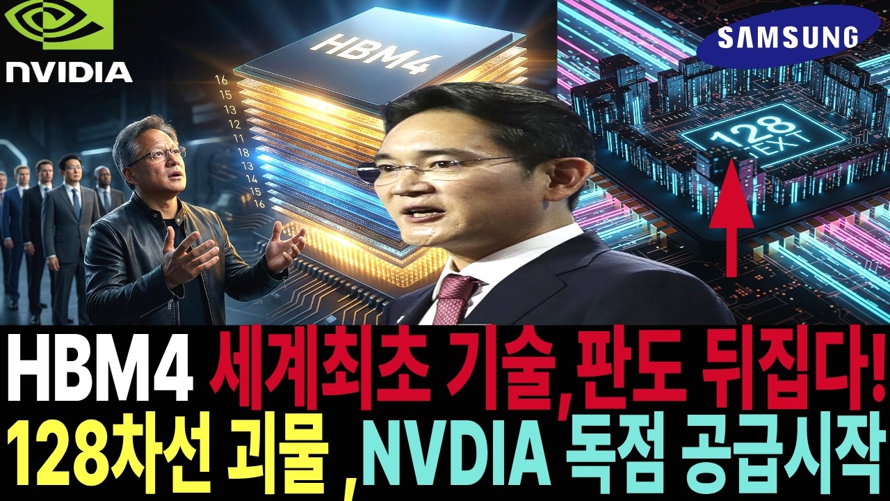 속보📢 노무라 증권 삼성전자 29만원,글로벌영업이익1위전망  ㅣ 엔비디아 굴복한 삼성의 128차선 괴물 HBM4의 실체 ㅣ삼성전자 HBM4 세계 최초 양산!