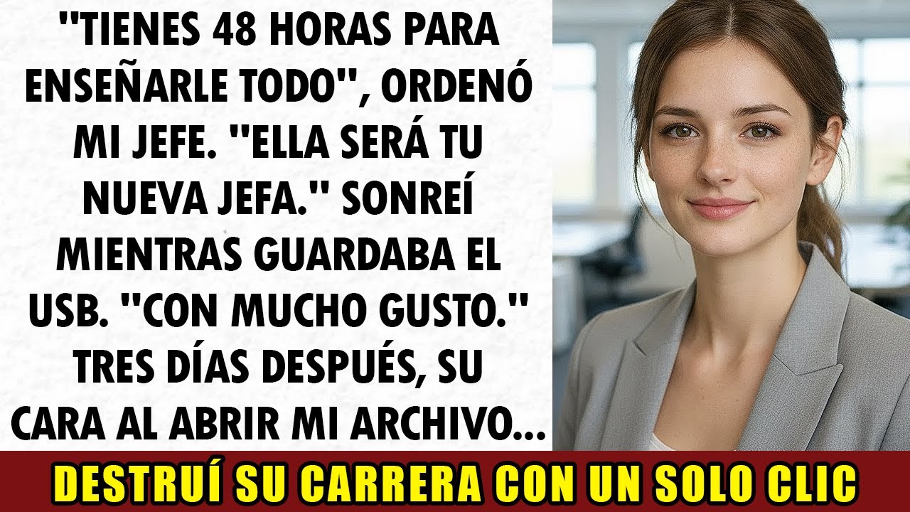 La Nueva Contratada Exigió Que Le Reportara — Luego Abrió el Archivo Que Dejé en Su Mesa