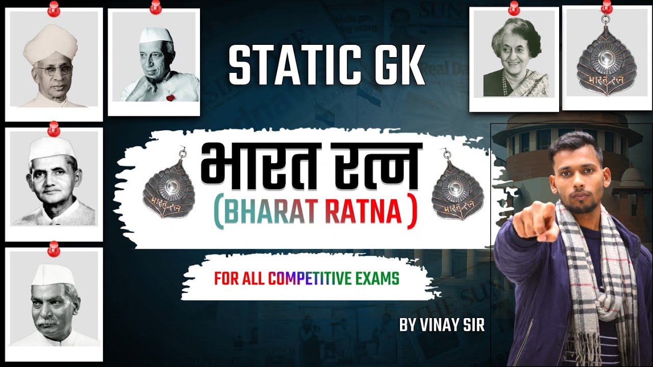 Bharat Ratna, India's highest civilian award //Complete information in one class by Vinay Sir