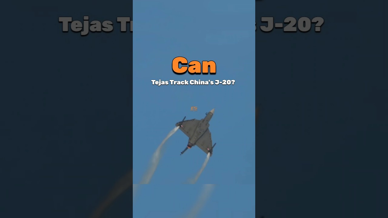 Tejas Failed To Track J-20?