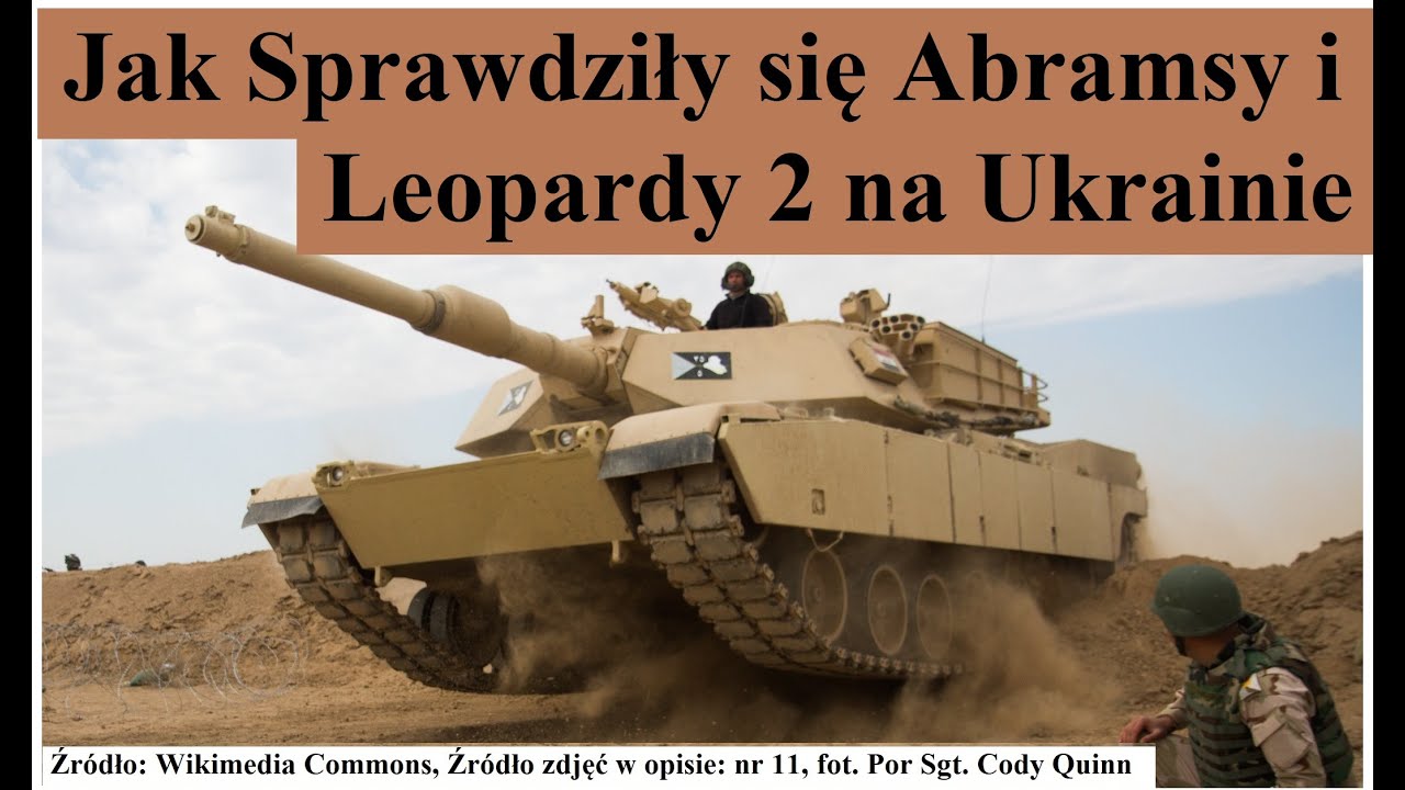Jak sprawdziły się Abramsy i Leopardy 2 na Ukrainie
