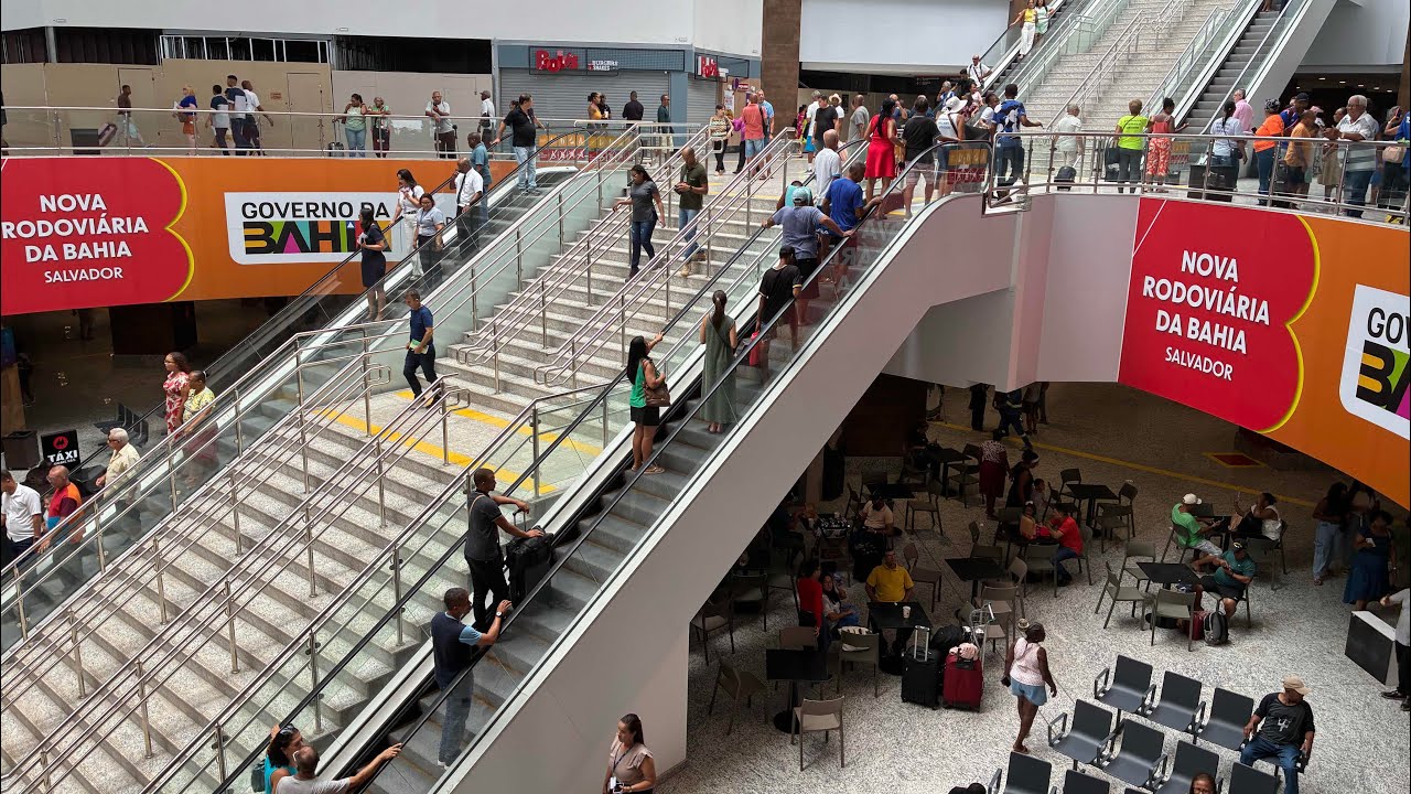 Novo Terminal Rodoviário de Salvador/Ba: Primeiro dia em operação — 20/01/2026