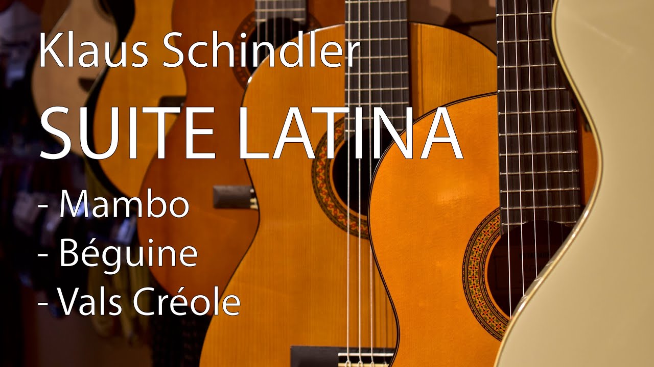 SUITE LATINA (Klaus Schindler): Mambo, B&eacute;guine, Vals Cr&eacute;ole