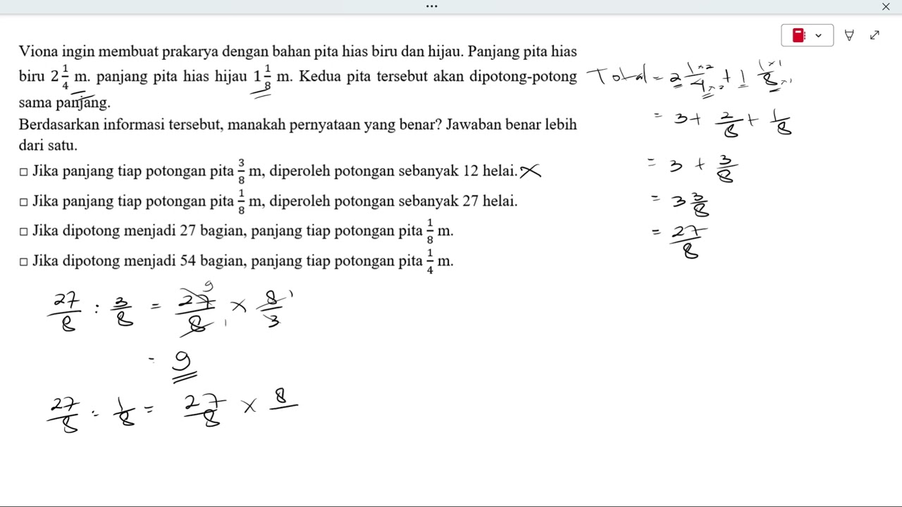 Try Out TKA Matematika SMP Buku Intan Pariwara (2)