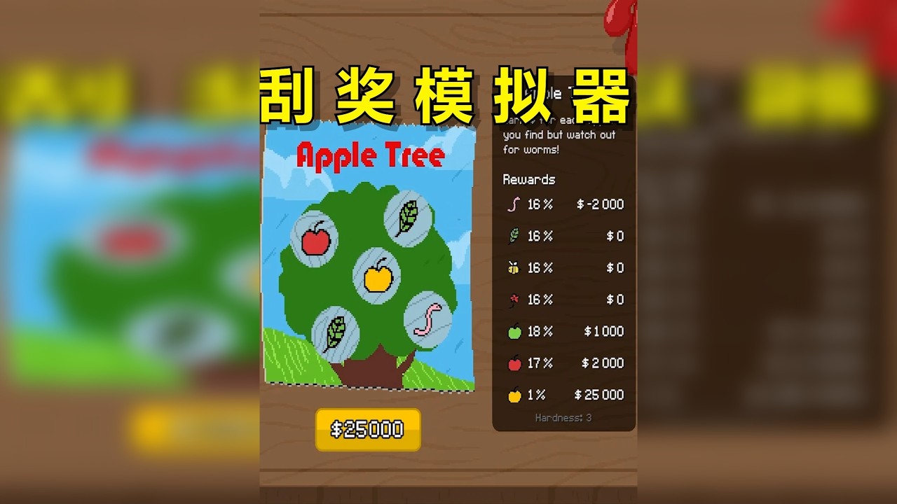 刮刮乐模拟器，我刮刮刮乐刮着刮着乐了 游戏：scritchy scratchy demo（试玩版） 平台：steam