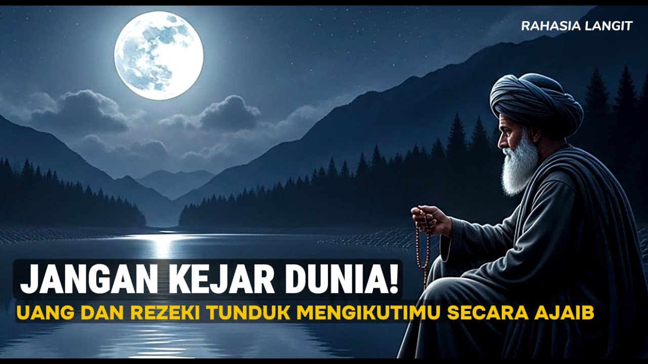 LELAH MENGEJAR DUNIA? LAKUKAN SATU HAL INI, MAKA REZEKI AKAN MENGEJARMU SAMPAI DAPAT 🌌