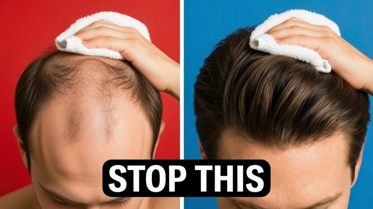 Stop Losing Hair! Just Stop This ONE Habit You Do Every Morning