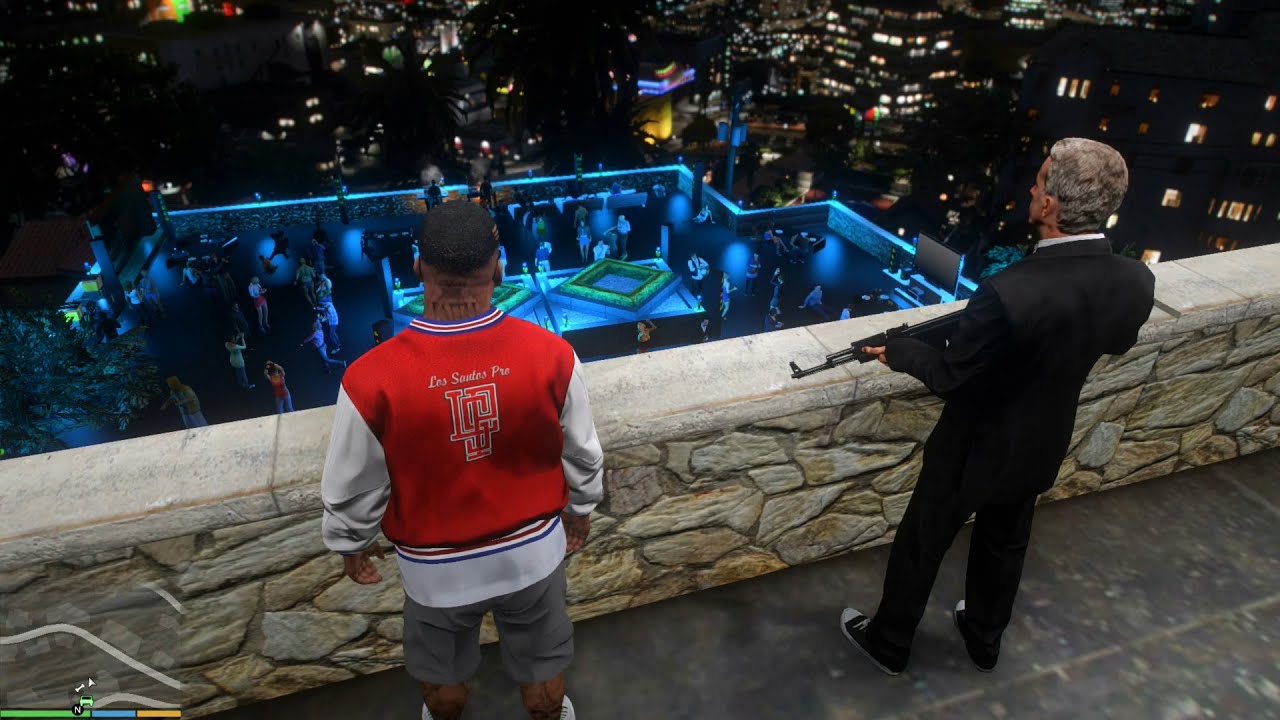 GTA V MOD Franklin Party House And Security + Map Editor
