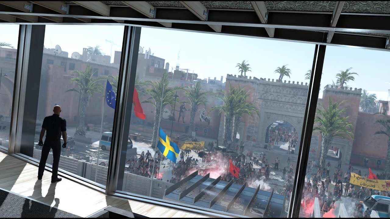 Hitman 3: Marrakesh. Silent Assassin Suit Only + Default loadout. Easy Way