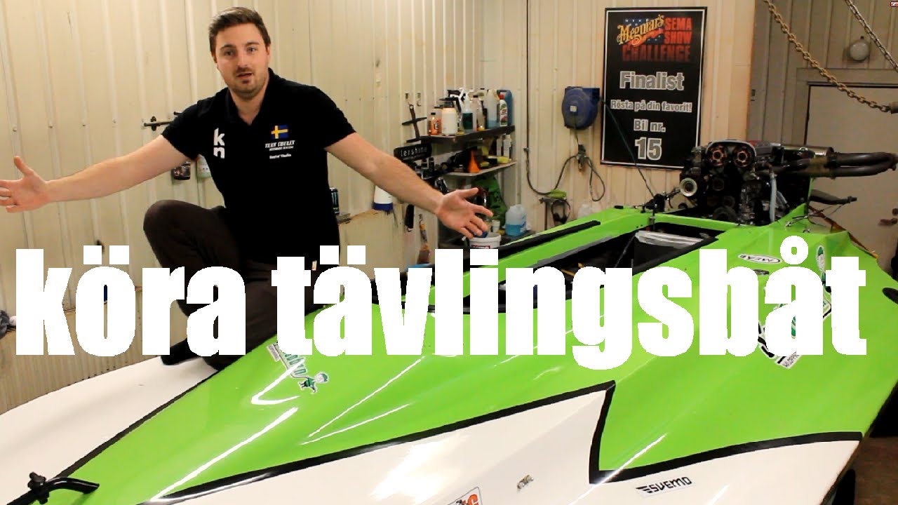 Köra Tävlingsbåt - Klass K2000
