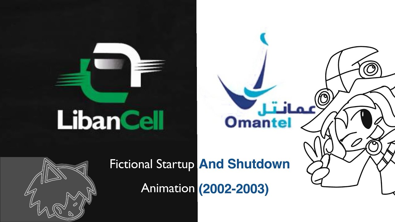(filler) Libancell/Omantel - Fictional Startup And Shutdown Animation (2002-2003)
