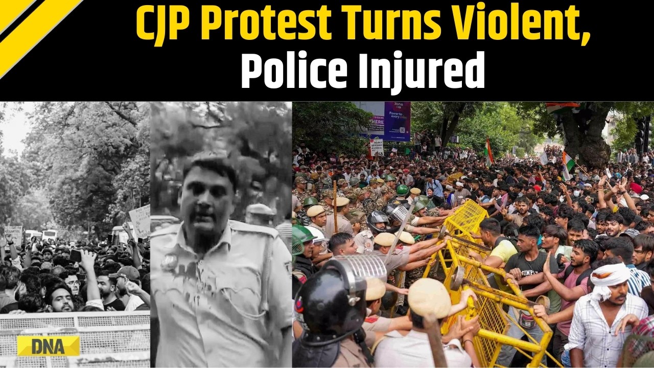 Delhi News: Violence Erupts During CJP Protest, Delhi Police and Protesters Injured