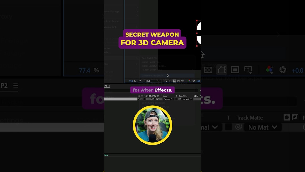 Free Camera Animation Script for After Effects