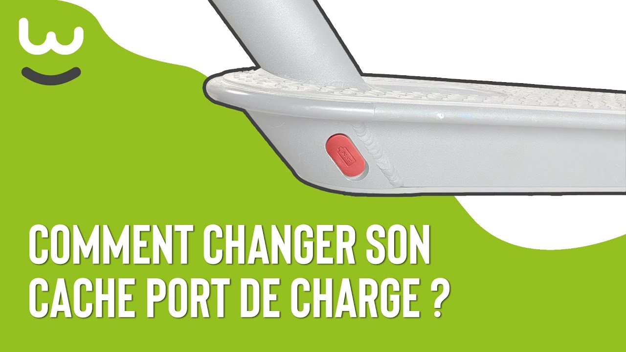 TUTO : changer son cache port charge sur trottinette &eacute;lectrique