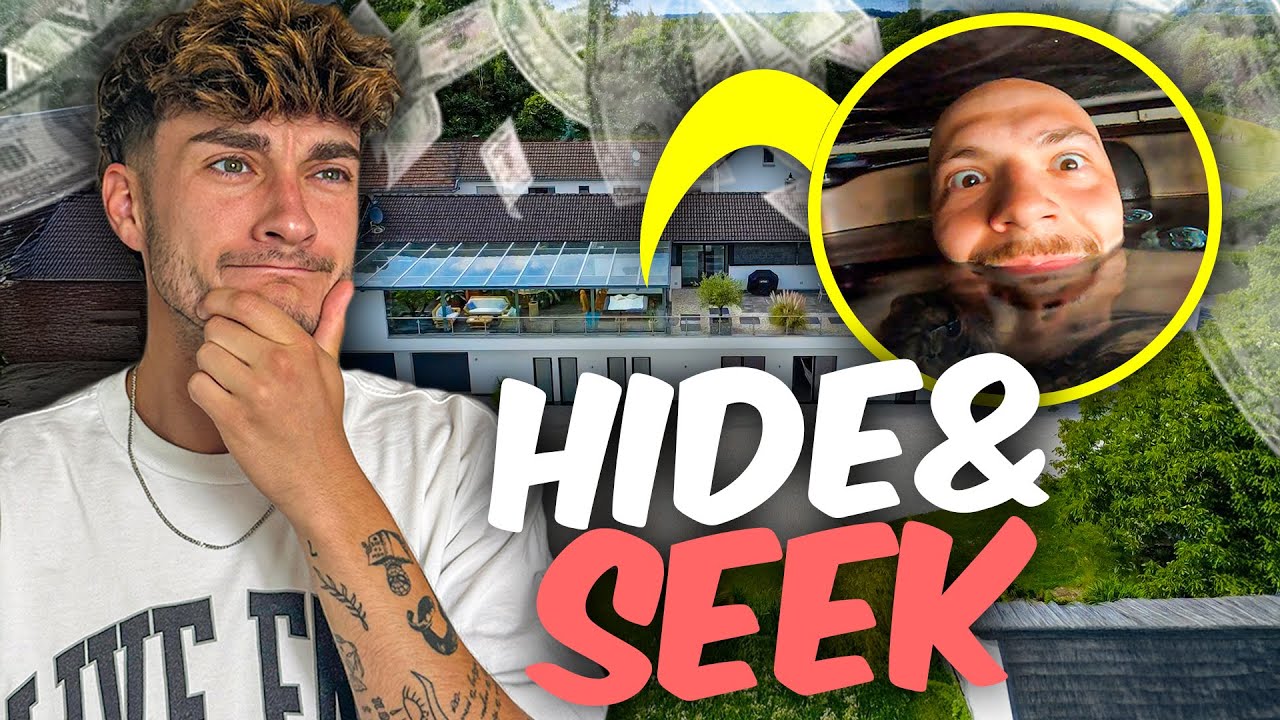 VERSTECKEN CHALLENGE in XXL LUXUS VILLA! *5.000.000€*