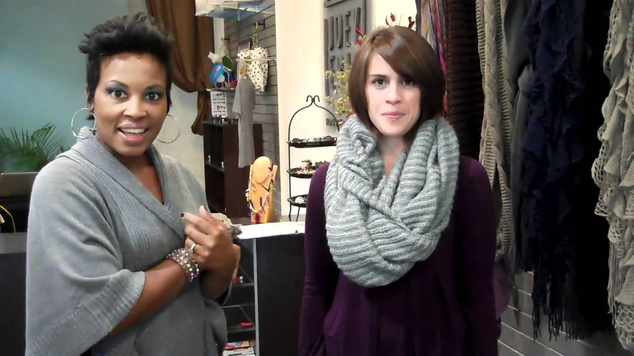 How To Wear An Infinity Scarf