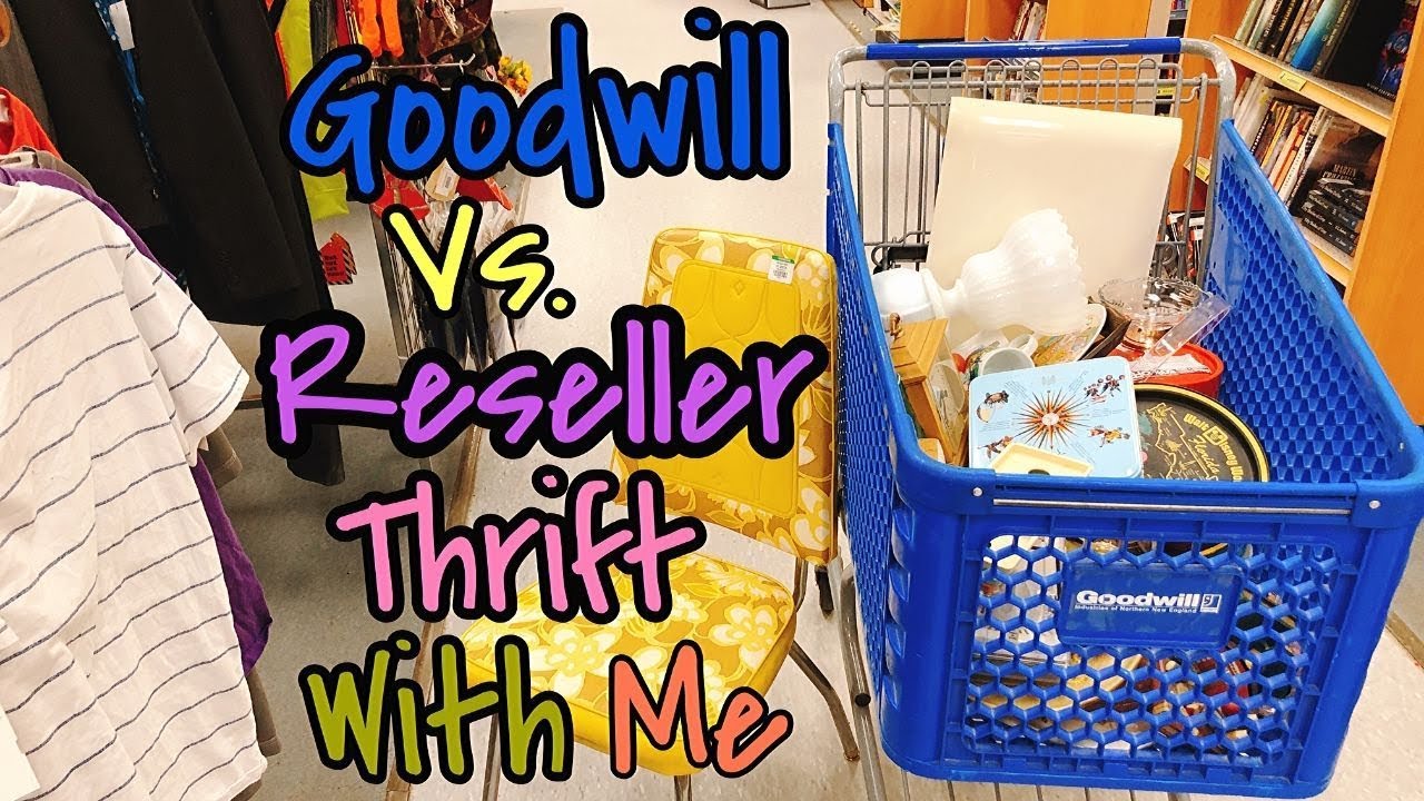 THIS WAS GREAT! GOODWILL SURPRISED ME! | THRIFT WITH ME| RESELLER VS GOODWILL