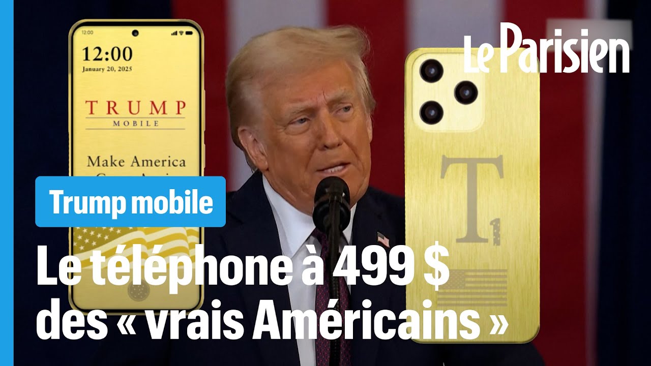Le « Trump Mobile », le nouveau produit dérivé du président américain
