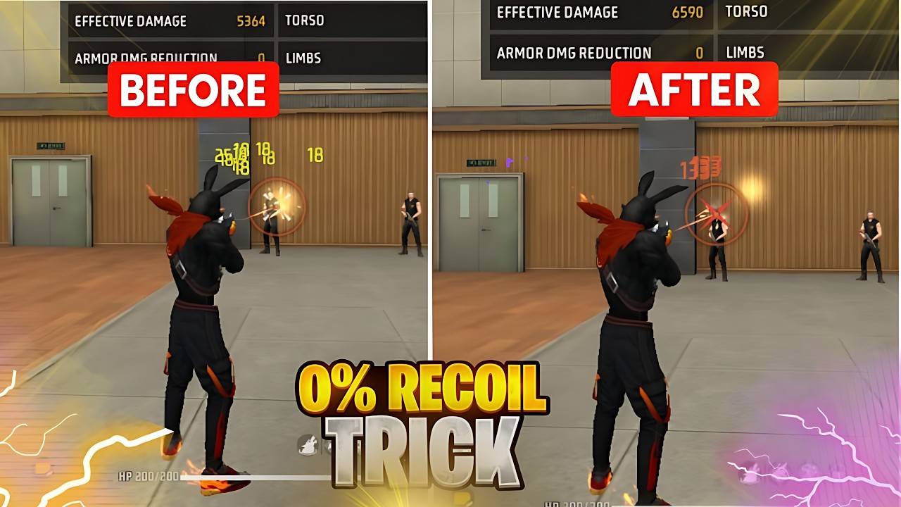 HOW TO INCREASE ACCURACY + MOVEMENT 😳 LIKE BRAZILIAN 🇧🇷 PLAYERS IN FREE FIRE / FREE FIRE ACCURACY 🤯