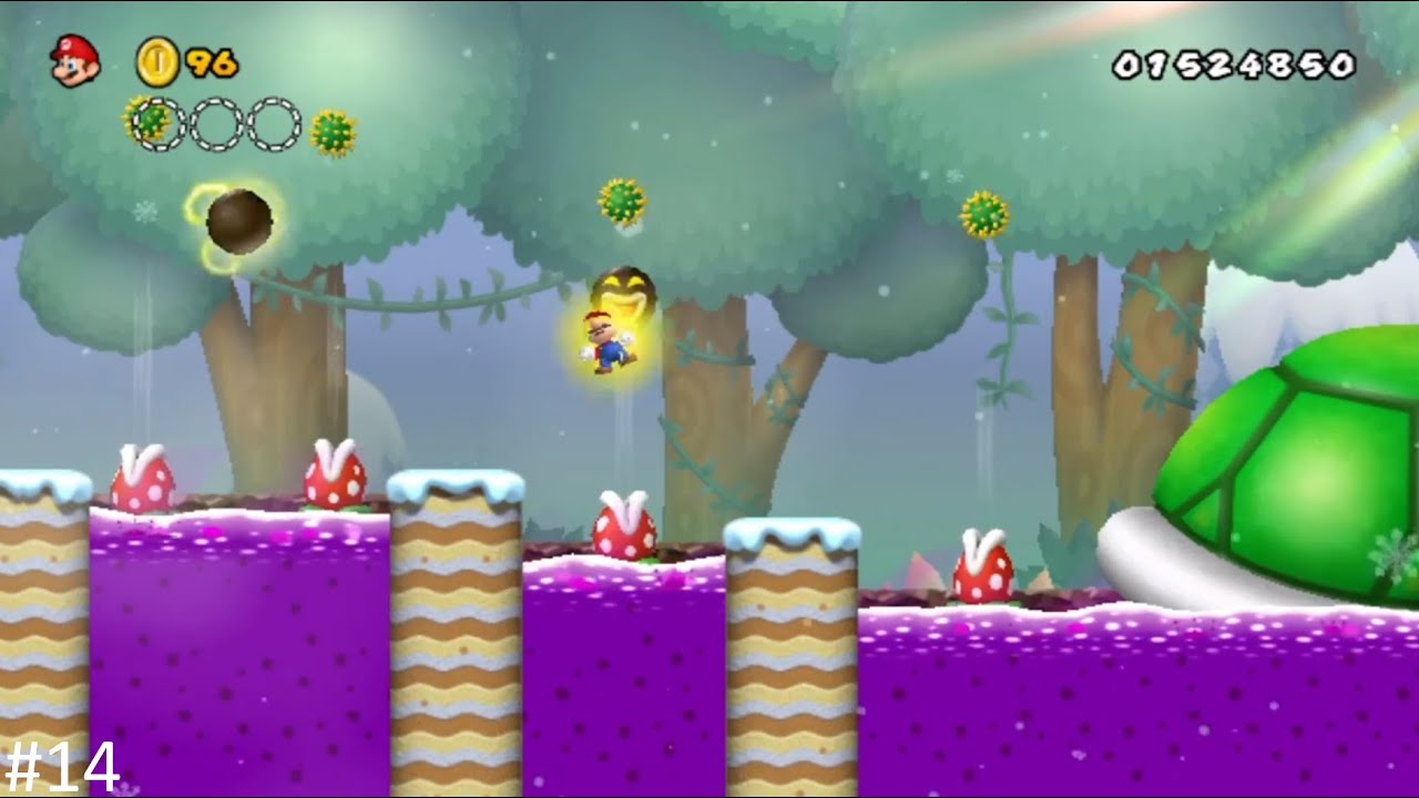 Harder Mario Bros. Meltdown (KAIZO) Part 14: Elektroschocks im winterlichen Dschungel...
