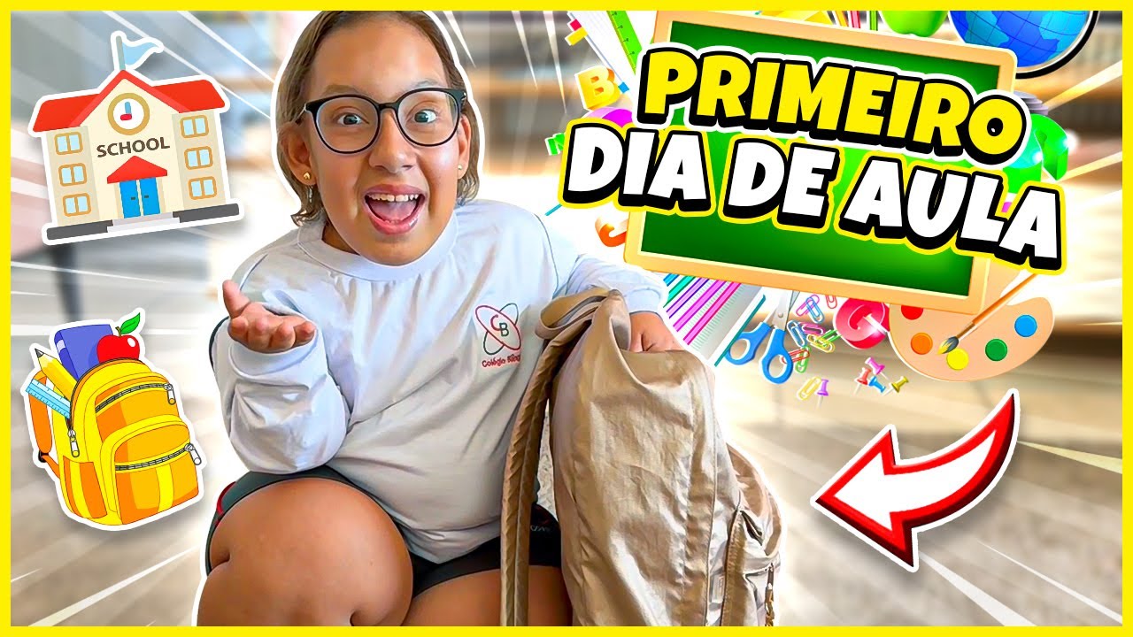 Primeiro dia de aula da Maria Clara - Clau Santana