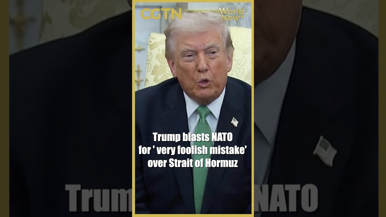 Trump ostro krytykuje NATO za &bdquo;bardzo głupi błąd&rdquo; w sprawie Cieśniny Ormuz