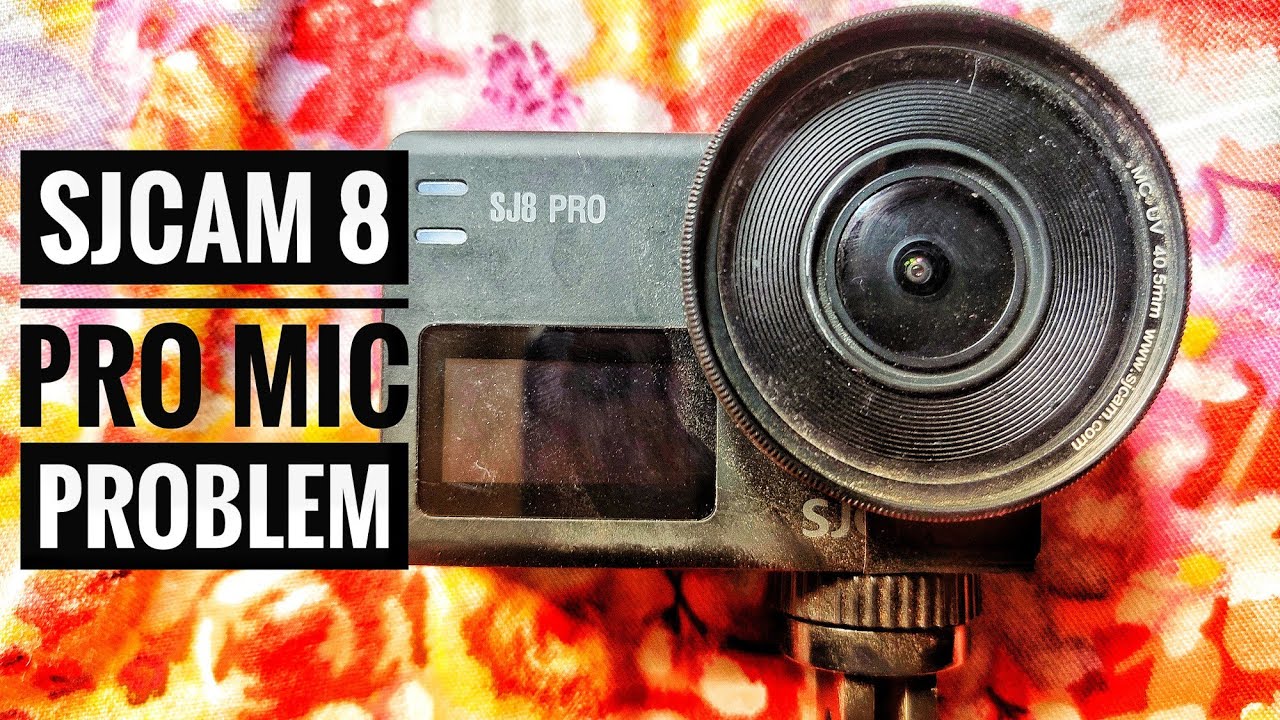 SJCAM 8 Pro external mic problem solution। Step by step complete guideline।