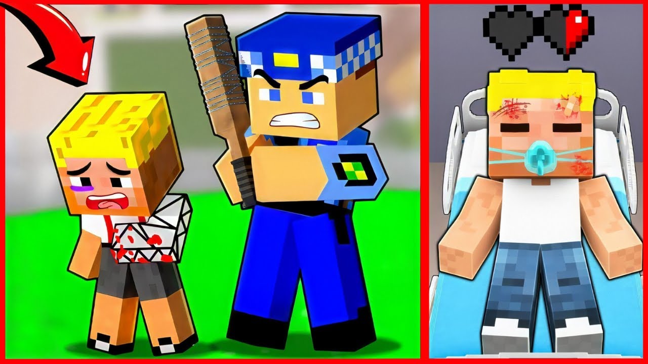 KEREM KOMİSER ŞIMARIK EFEKANI DÖVDÜ , EFEKAN SAKATLANDI! 😱 - Minecraft