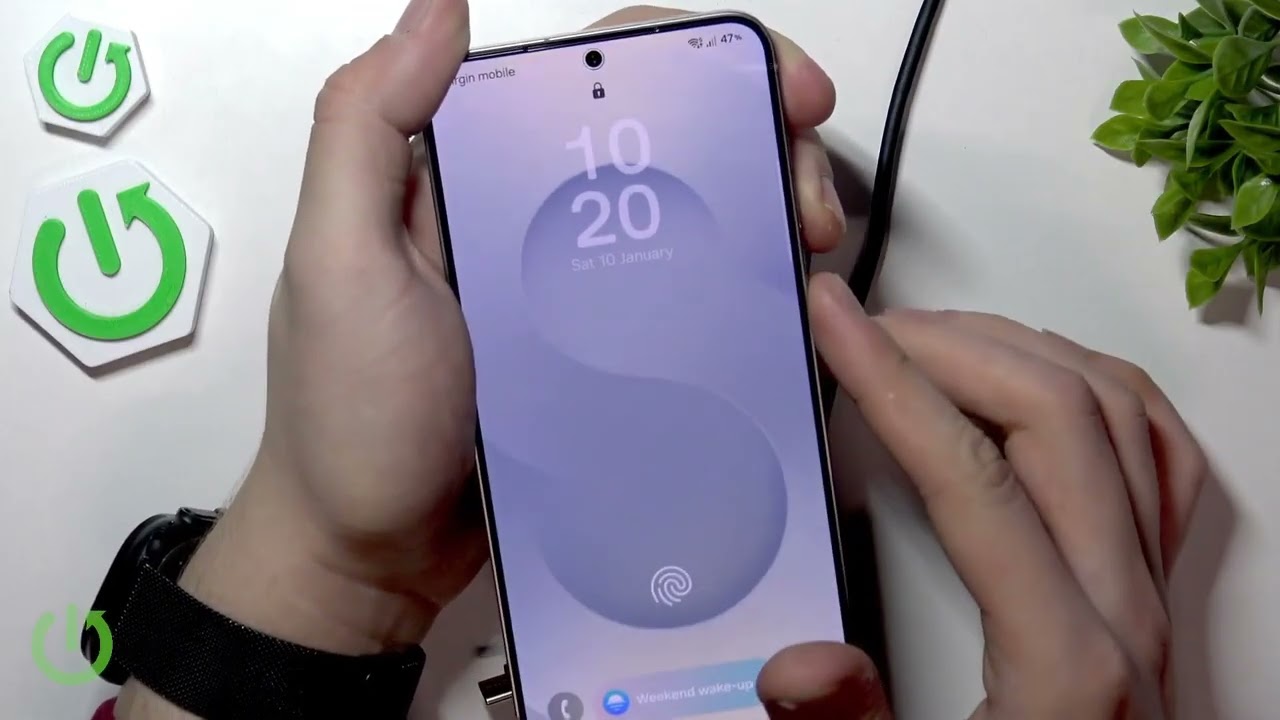 SAMSUNG Galaxy S25+ - حل مشكلة عدم قبول PIN