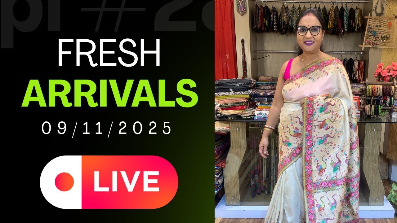 Fresh Arrival HANDLOOM & HANDCRAFTED SAREES Budget Friendly Booking No 9123771128