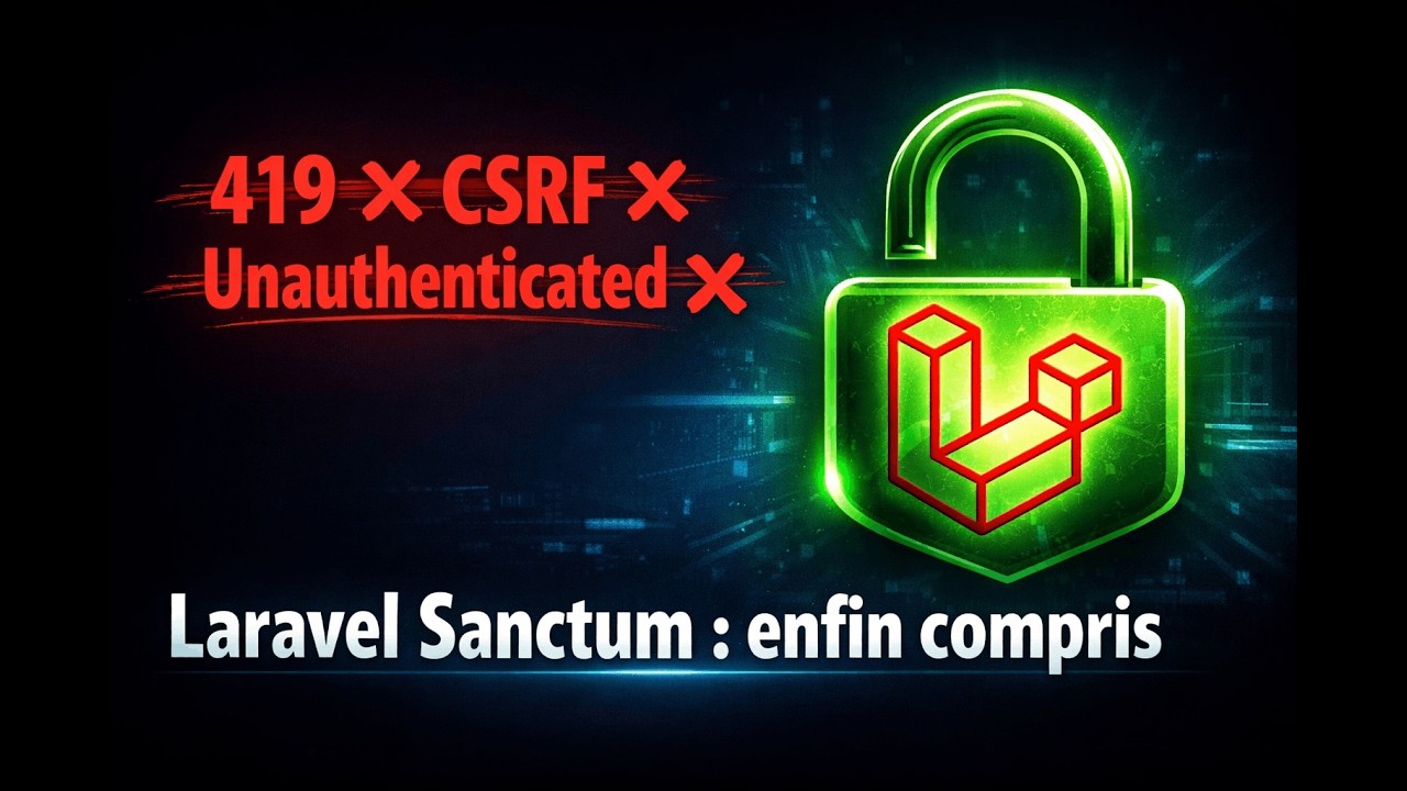 Comprendre Laravel Sanctum !
