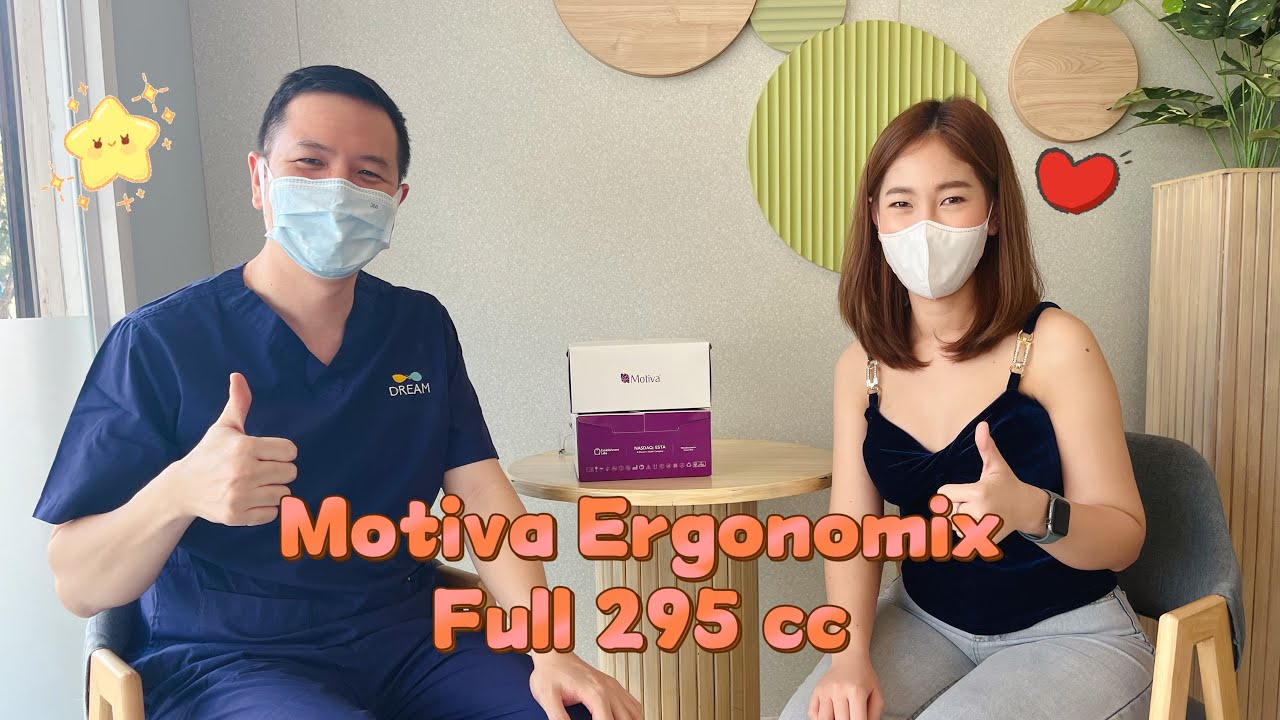 พยาบาล #รีวิวเสริมหน้าอก  ทำทั้งทีขอดีที่สุด #Motiva Ergonomix Full 295cc